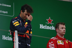 Переможець Даніель Ріккардо, Red Bull Racing, Кімі Райкконен, Ferrari