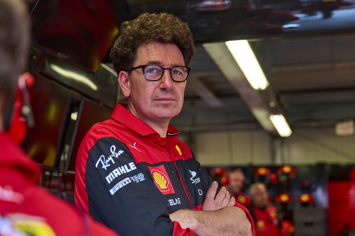 Mattia Binotto, jefe de Ferrari