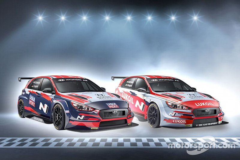 Luca Engstler, Nicky Catsburg, Engstler Hyundai N Liqui Moly Racing Team, Hyundai i30 N TCR, Gabriele Tarquini, Norbert Michelisz, BRC Hyundai N LUKOIL Squadra Corse, Hyundai i30 N TCR