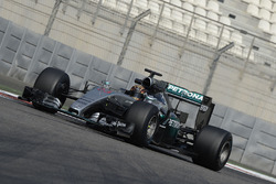 Pascal Wehrlein, Mercedes AMG F1 testing the new 2017 Pirelli tyres