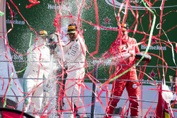 Podium: 1. Lewis Hamilton, Mercedes AMG F1; 2. Valtteri Bottas, Mercedes AMG F1; 3. Sebastian Vettel