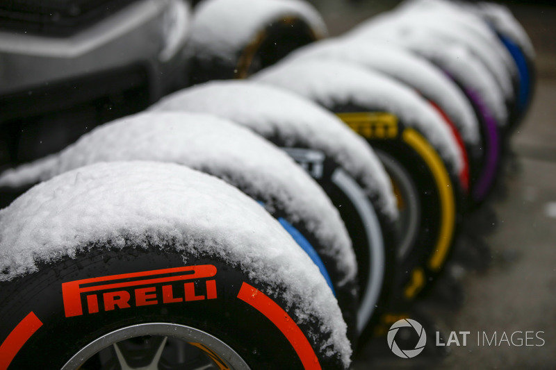 Karla kaplı Pirelli 2018 lastik kadrosu