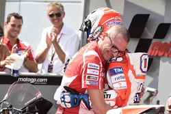 Third place Andrea Dovizioso, Ducati Team