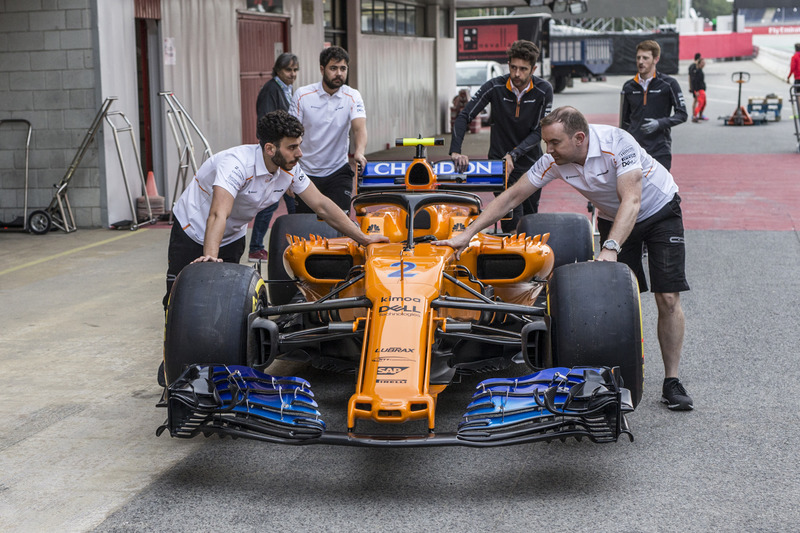 McLaren MCL33 burun