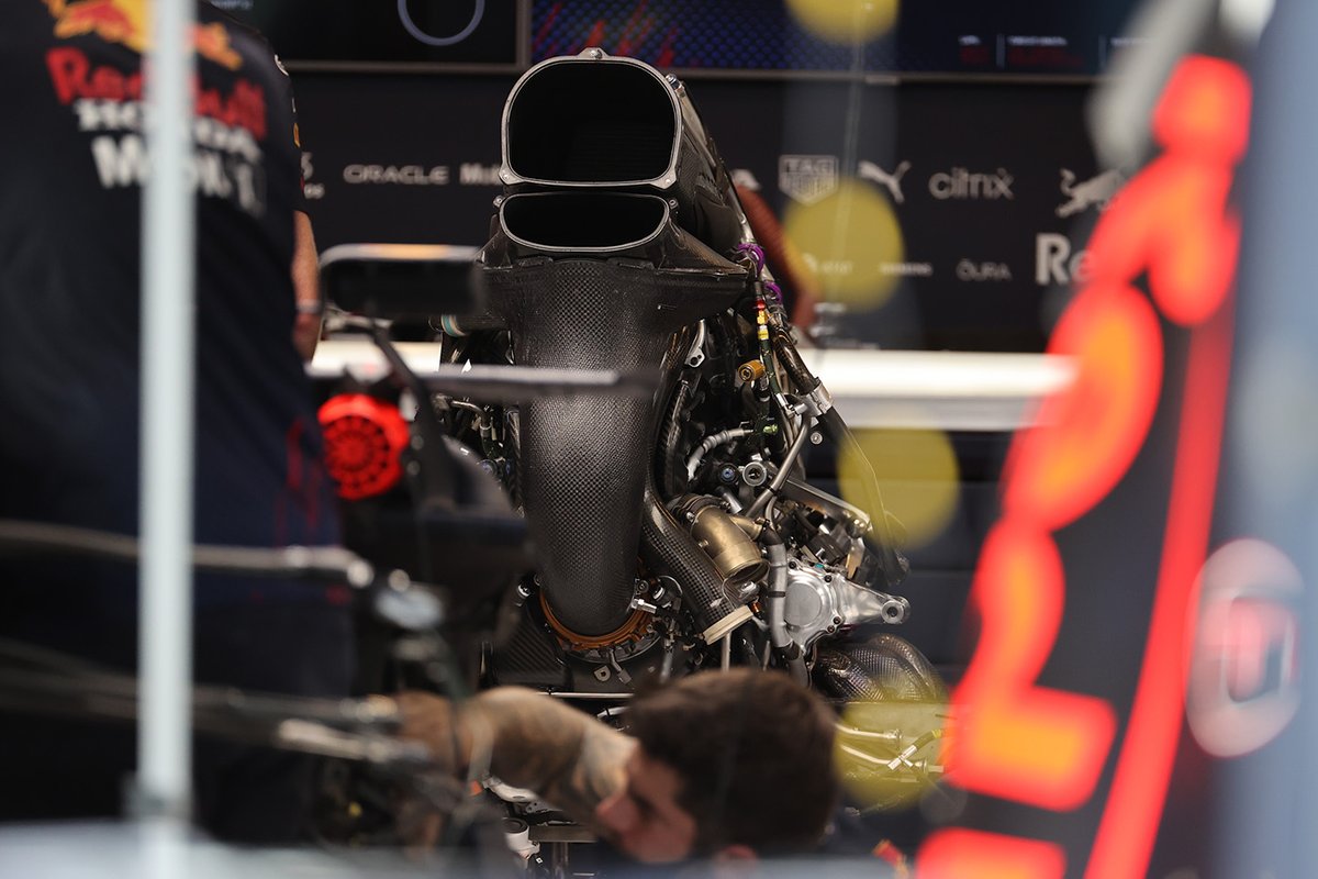 Detalle del Red Bull RB16B