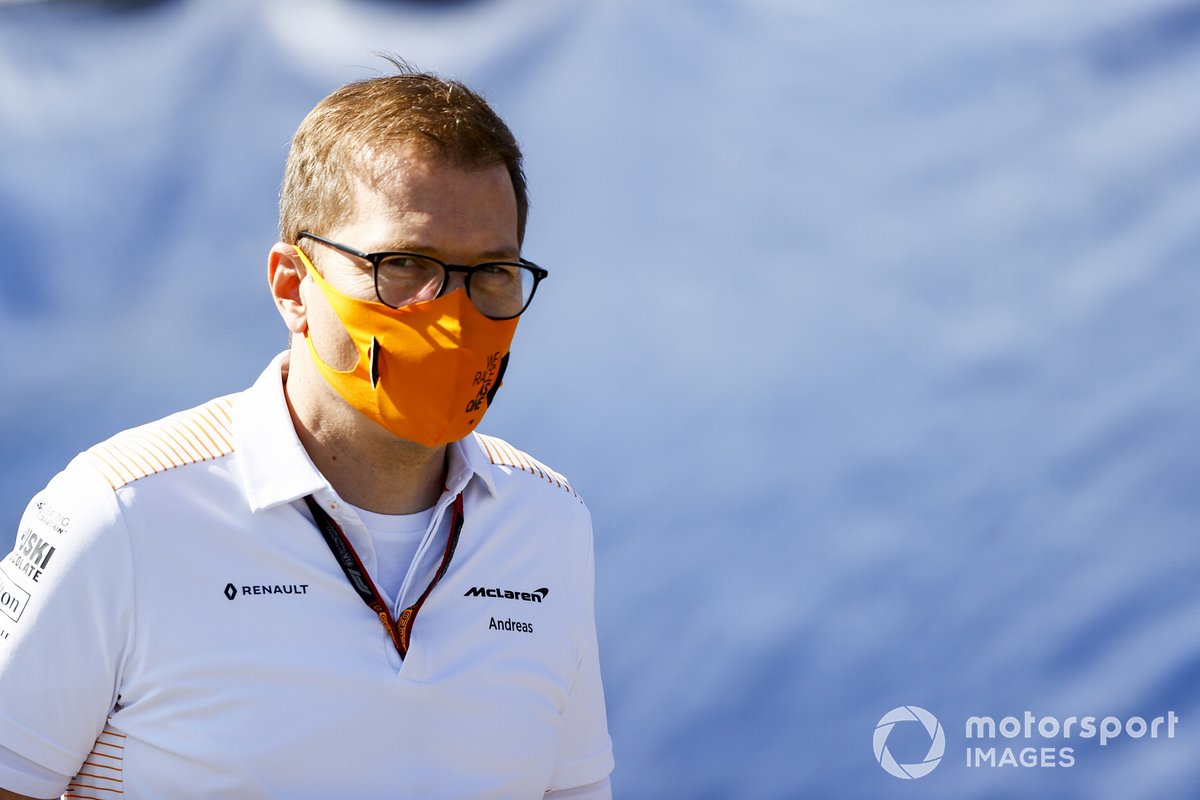 Andreas Seidl, Team Principal, McLaren