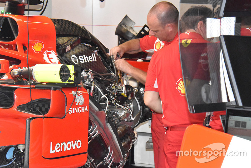 Il motore 3 della Ferrari