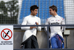 Mitch Evans, Jaguar Racing en Antonio Felix da Costa, Amlin Andretti Formula E Team