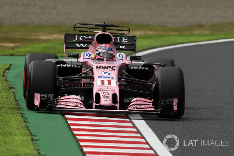 7: Sergio Perez, Sahara Force India VJM10