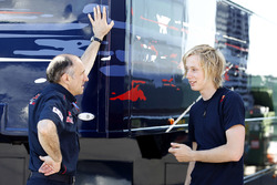 Franz Tost, Team Principal, Scuderia Toro Rosso, Brendon Hartley, Red Bull Racing third driver