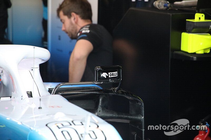 Зеркало заднего вида Williams FW42 на Гран При Австралии