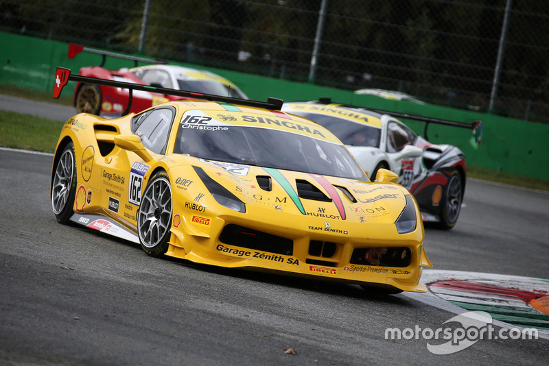 #162 Ferrari 488, Team Zenith Sion - Lausa: Christophe Hurni