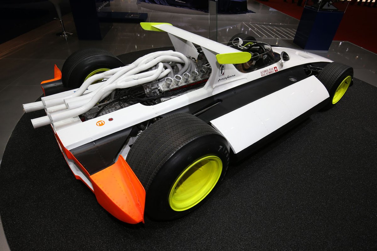 Pininfarina Sigma: concept car di F1 sicura presentata al Salone di Ginevra 1969