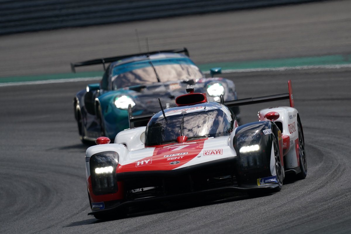 #7 Toyota Gazoo Racing Toyota GR010 - Hybrid: Mike Conway, Kamui Kobayashi, Jose Maria Lopez