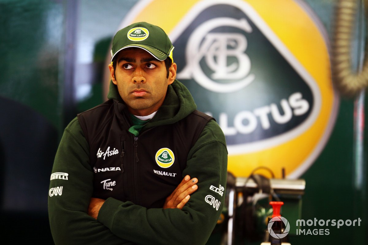 Karun Chandhok, Pilote de Réserve Team Lotus