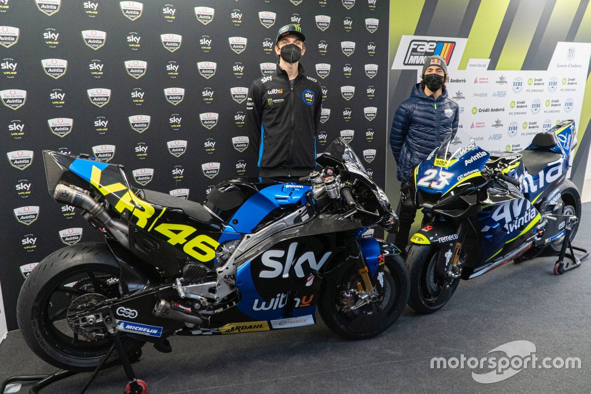 Luca Marini et Enea Bastianini, Esponsorama Racing