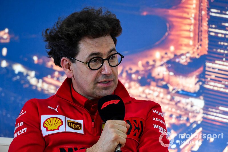 Mattia Binotto, jefe de equipo de Ferrari