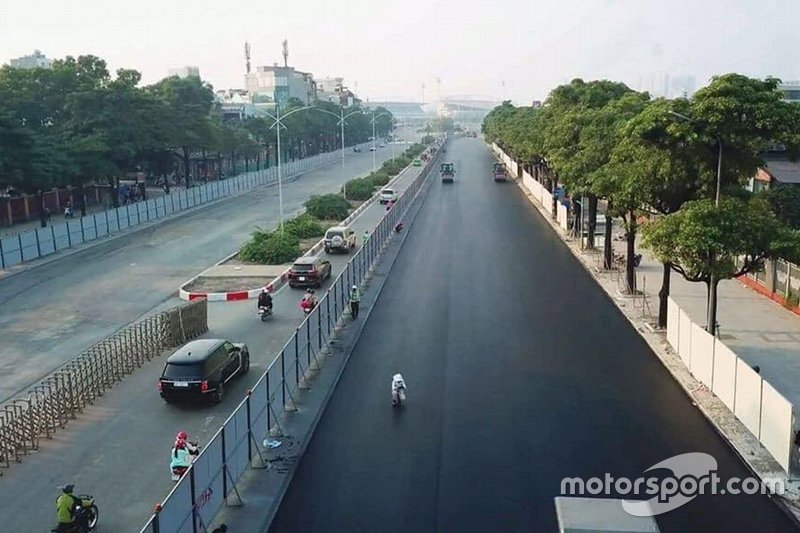 Hanoi F1 circuit work in progress