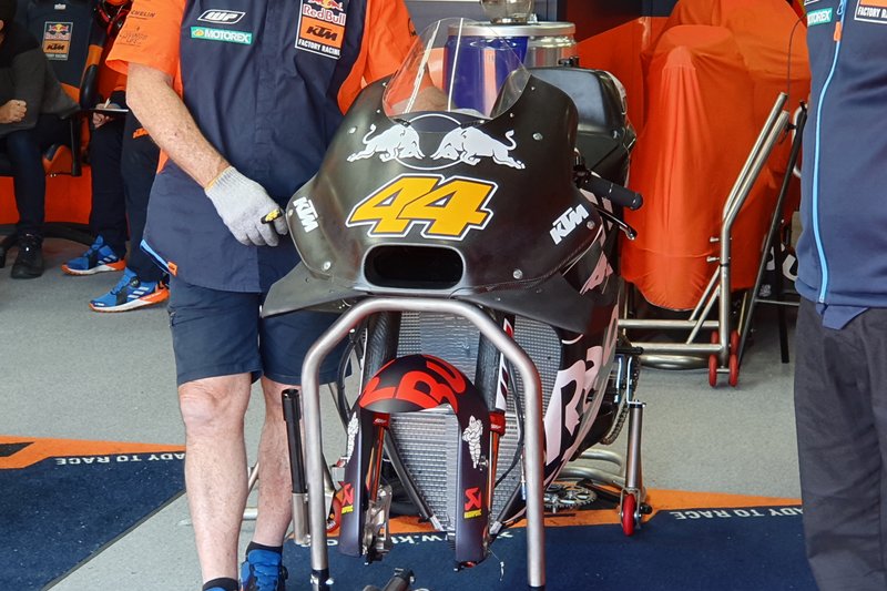 La moto di Pol Espargaro, Red Bull KTM Factory Racing