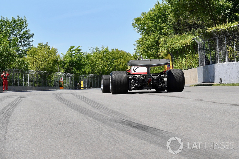 Jacques Villeneuve, Sky Italia, alla guida della Ferrari 312T3 1978 del padre, vincitrice del GP del Canada