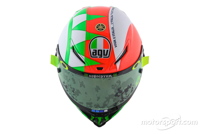 Casco de Valentino Rossi, Yamaha Factory Racing