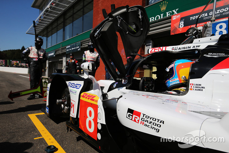 #8 Toyota Gazoo Racing Toyota TS050: Fernando Alonso