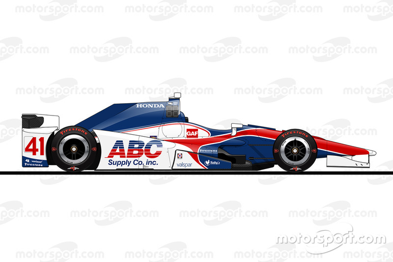 Startpositie 31: Jack Hawksworth (Foyt-Honda)