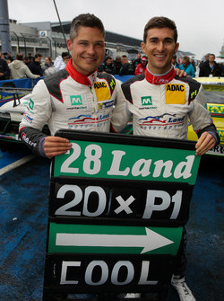 #28 Land Motorsport, Audi R8 LMS: Christopher Mies, Connor De Phillippi
