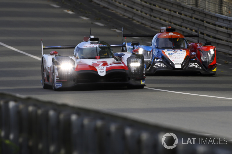 #7 Toyota Gazoo Racing Toyota TS050: Mike Conway, Kamui Kobayashi, Jose Maria Lopez, Fernando Alonso