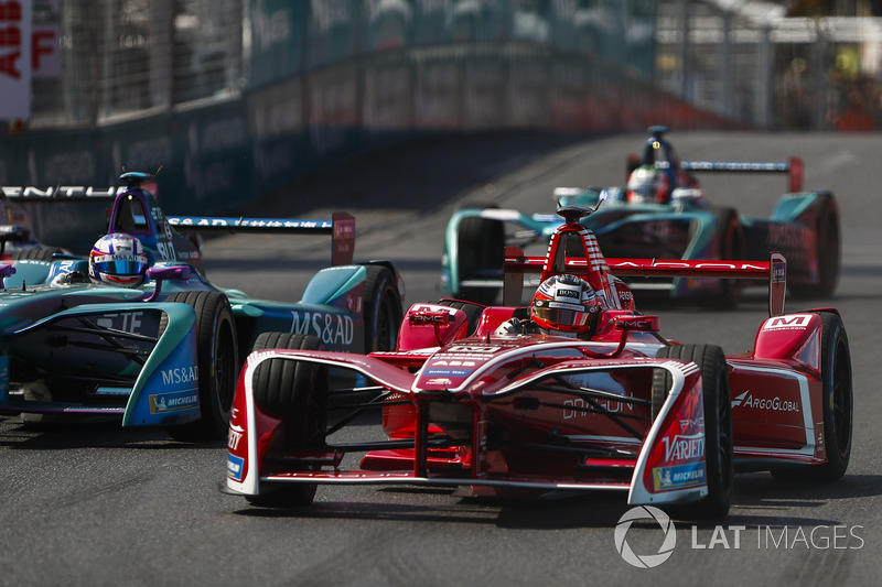 Jérôme d'Ambrosio, Dragon Racing, Tom Blomqvist, Andretti Formula E Team, Antonio Felix da Costa, Andretti Formula E Team