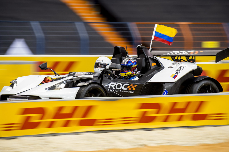 Хуан Пабло Монтойя за кермом KTM X-Bow Comp R