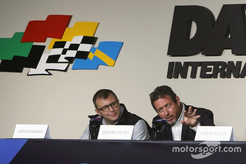 John Doonan, président IMSA, Gerard Neveu, PDG FIA WEC