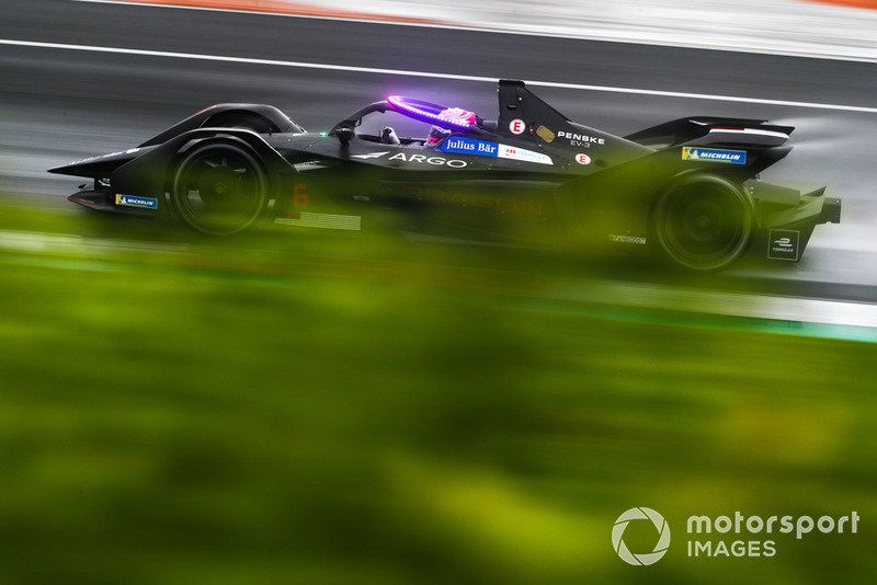 Макс Гюнтер, Dragon Racing, Penske EV-3 з підсвіченою системою Halo