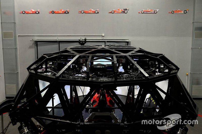 Simulator lama Ferrari yang dijuluki 'ragno'