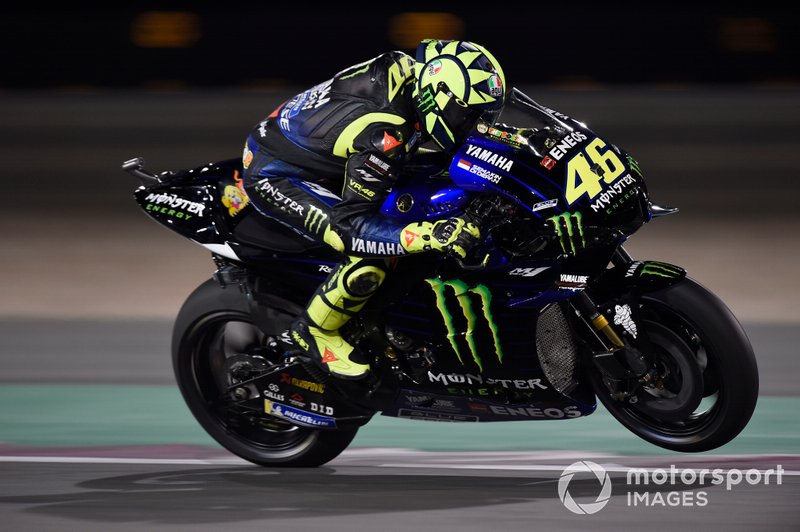 Valentino Rossi konnte im Verlauf des Rennens sukzessive Boden gutmachen