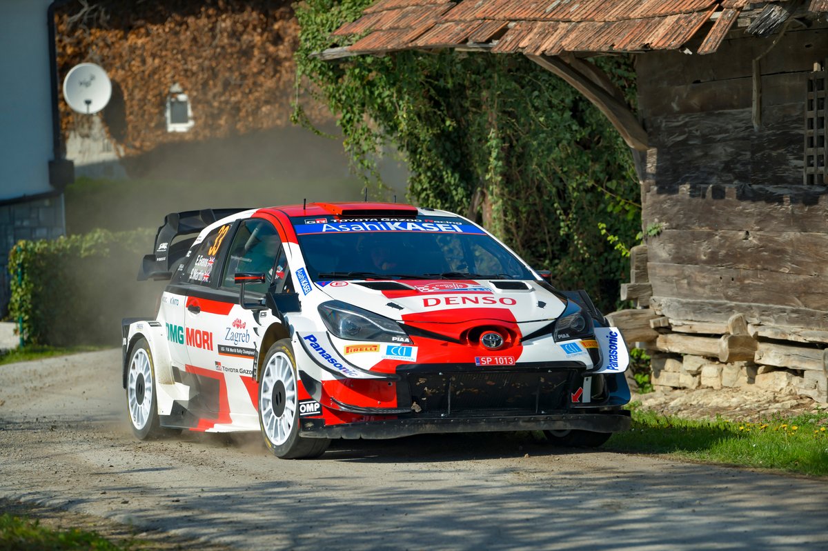 Elfyn Evans, Scott Martin, Toyota Gazoo Racing WRT Toyota Yaris WRC
