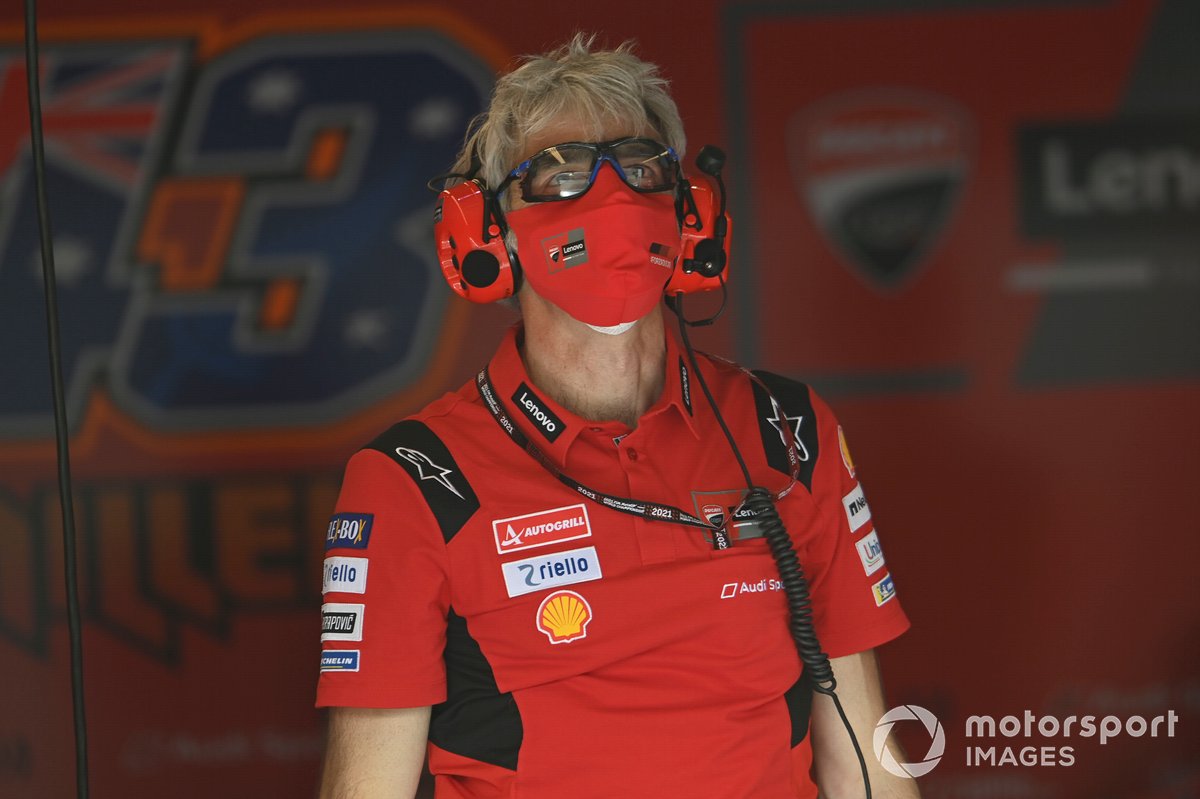 Gigi Dall'Igna, directeur général de Ducati Team
