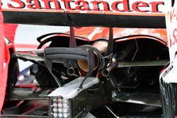 Ferrari SF70H exhuast detail