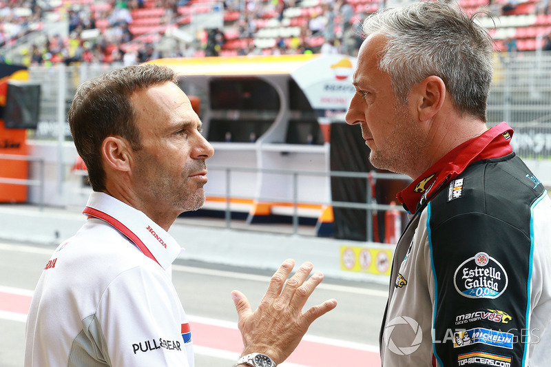 Alberto Puig, Michael Bartholemy, Estrella Galicia 0,0 Marc VDS Jefe de equipo