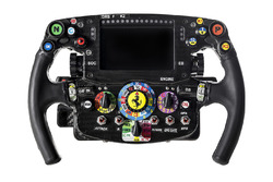 Steering wheel of Sebastian Vettel, Ferrari SF16-H