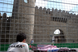 Sergio Perez, Sahara Force India, Esteban Ocon, Sahara Force India VJM10