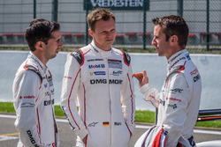 Romain Dumas, Neel Jani, Marc Lieb, Porsche Team