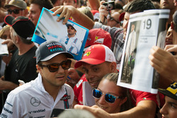 Felipe Massa, Williams con i tifosi