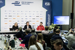 Pressekonferenz mit Daniel Abt und Alejandro Agag, CEO Formel E
