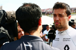 Jolyon Palmer, Renault Sport F1 Team with the media