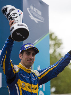 Podium: derde Sébastien Buemi, Renault e.Dams