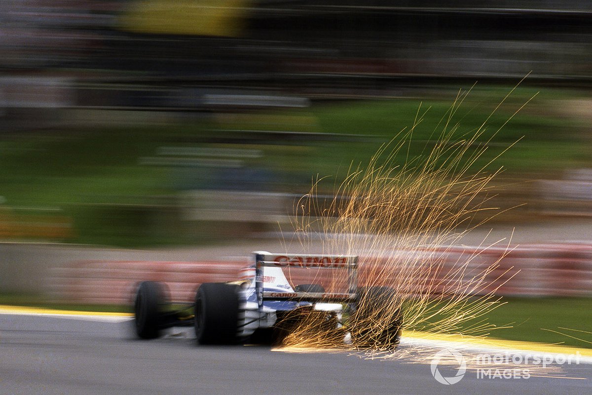 Nigel Mansell, Williams FW14.