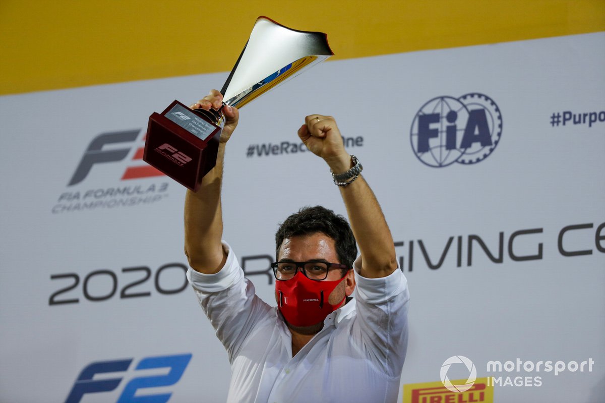 Rene Rosin, Prema Racing sul podio