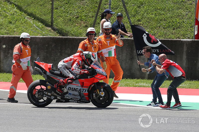 Yarış galibi Jorge Lorenzo, Ducati Team