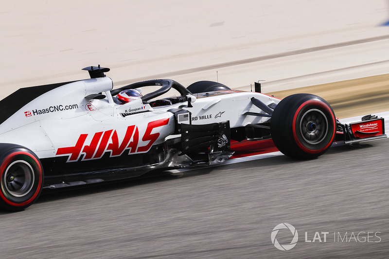 Romain Grosjean, Haas F1 Team VF-18 Ferrari
